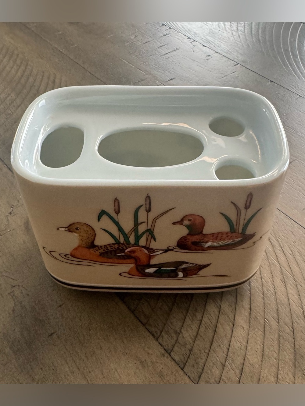 Vintage Andre Richard Japan Ceramic Toothbrush Holder